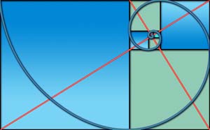 Image of Golden Rectangle-based form used by artist Doug Craft